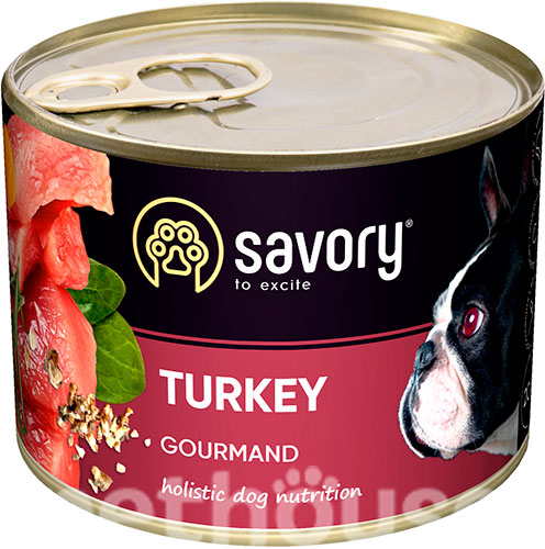 Savory Dog Adult Turkey, фото 3