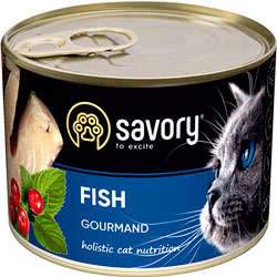 Savory Cat Adult Fish