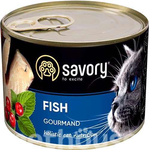 Savory Cat Adult Fish