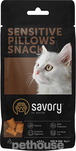 Savory Cats Snacks Pillows Sensitive Savory Cats Snacks Pillows Sensitive