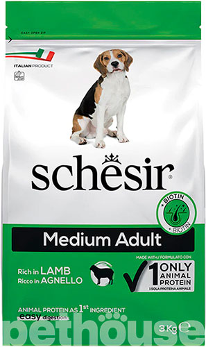Schesir Dog Medium Adult Lamb