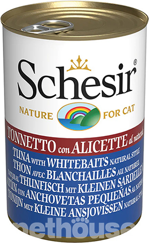 Schesir Tuna with Whitebaits для котів