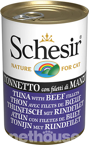 Schesir Tuna with Beef Fillets для котів
