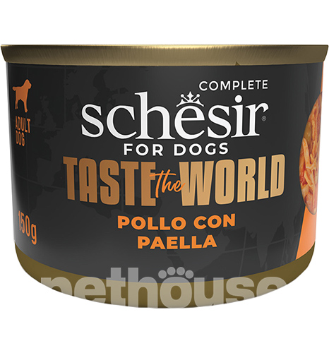 Schesir Taste the World Chicken with Paella для собак