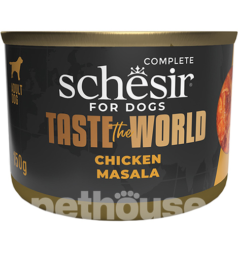 Schesir Taste the World Chicken Masala для собак
