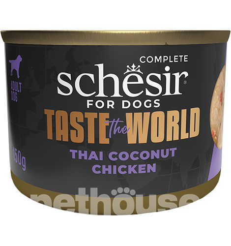 Schesir Taste the World Chicken Thai Coconut для собак