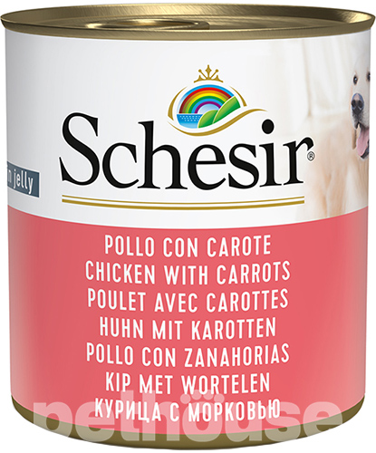 Schesir Chicken with Carrots для собак