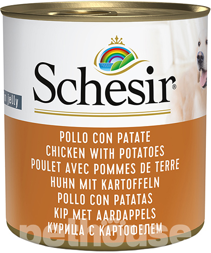 Schesir Chicken with Potatoes для собак