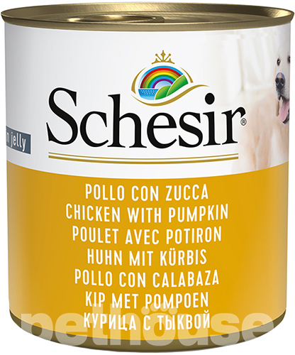 Schesir Chicken with Pumpkin для собак