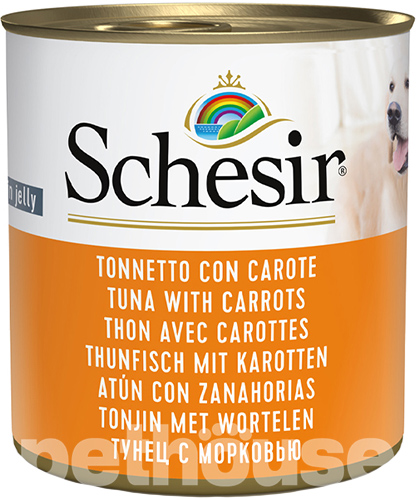 Schesir Tuna with Carrots для собак
