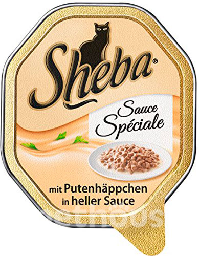 Sheba Кусочки из мяса индейки в белом соусе