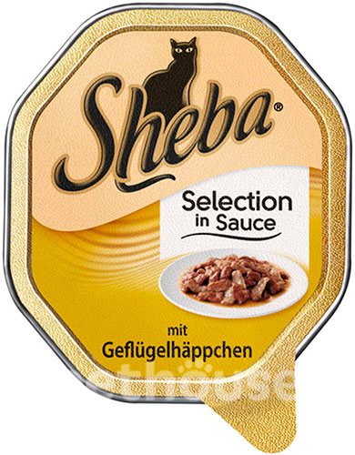Sheba Шматочки з м'яса домашньої птиці в соусі