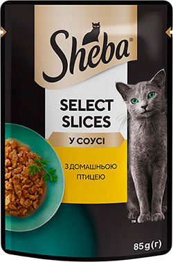 Sheba Select Slices зі свійською птицею у соусі