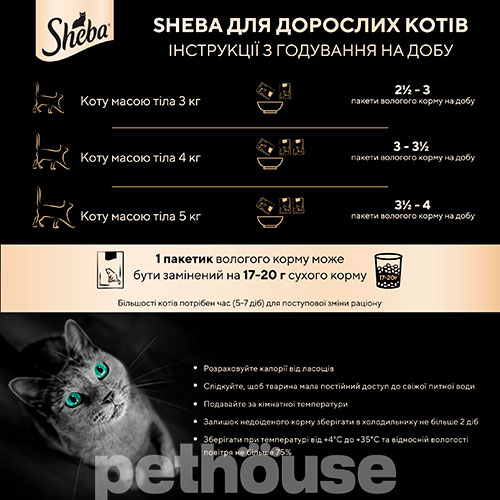 Sheba Select Slices с домашней птицей в соусе, фото 6
