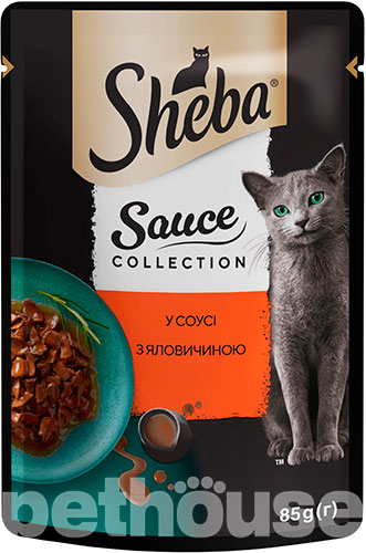 Sheba Sauce Collection з яловичиною в соусі