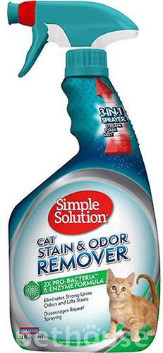 Simple Solution Cat Stain & Odor Remover - нейтрализатор запаха и пятен для кошек