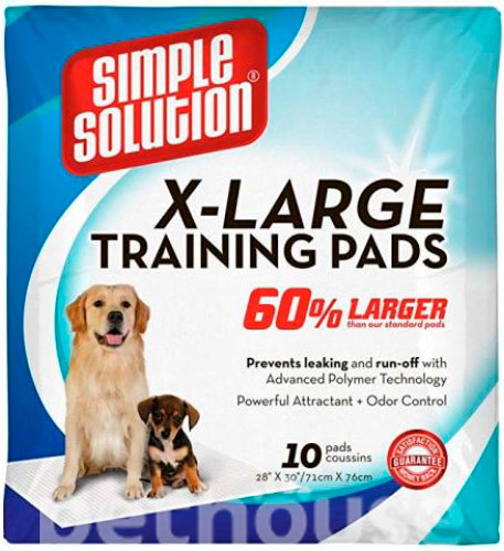 Simple Solution X-Large Training Pads - пелюшки великого розміру для дорослих собак і цуценят