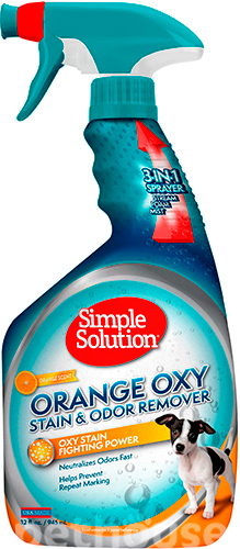 Simple Solution Orange Oxy Charged Stain & Odor Remover - нейтралізатор плям і запахів