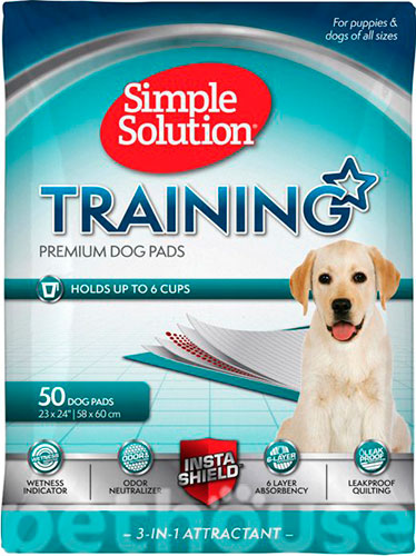 Simple Solution Training Premium Dog Pads - пелюшки для собак
