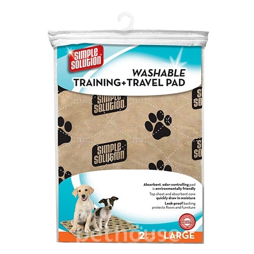 Simple Solution Washable Training Travel Pads - многоразовые пеленки для собак