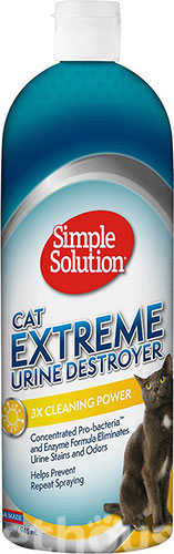 Simple Solution Extreme Cat Urine Destroyer - уничтожитель пятен и запахов мочи кошек