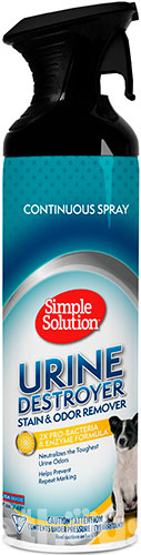 Simple Solution Odor & Urine Destroyer - нейтралізатор запаху та плям для килимів