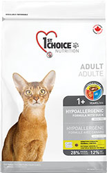 1st Choice Cat Adult Hypoallergenic Duck