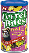 8in1 Ferret Bites Fruit and Crunch - ласощі з фруктами для тхорів