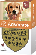 Bayer Advocate для собак от 10 до 25 кг