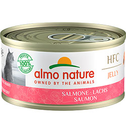 Almo Nature HFC Cat Jelly с лососем для кошек