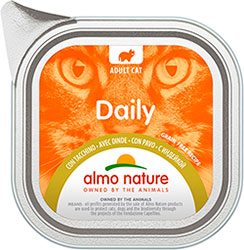Almo Nature Daily Cat с индейкой для кошек