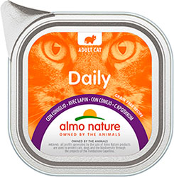 Almo Nature Daily Cat с кроликом для кошек