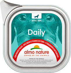 Almo Nature Daily Dog с говядиной и картофелем для собак