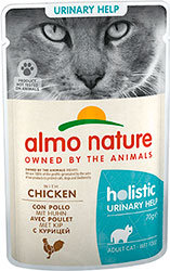 Almo Nature Holistic Functional Cat Urinary Help с курицей для кошек, пауч