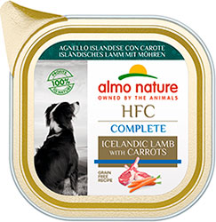 Almo Nature HFC Dog Complete з ісландським ягням і морквою для собак