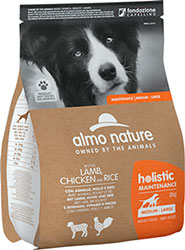 Almo Nature Holistic Dog Adult Medium & Large with Lamb, Chicken and Rice