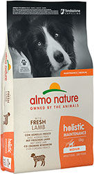 Almo Nature Holistic Dog Adult Medium with Fresh Lamb