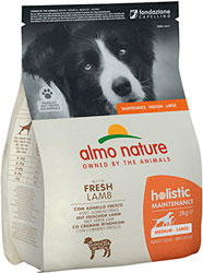 Almo Nature Holistic Dog Adult Medium & Large with Fresh Lamb
