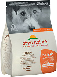 Almo Nature Holistic Dog Adult Extra Small & Small with Fresh Oily Fish
