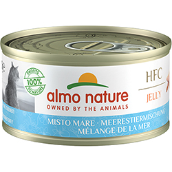 Almo Nature HFC Cat Jelly с морепродуктами для кошек