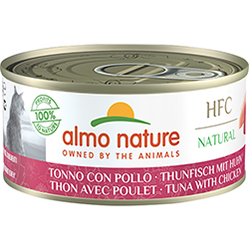 Almo Nature HFC Cat Natural с тунцом и курицей для кошек