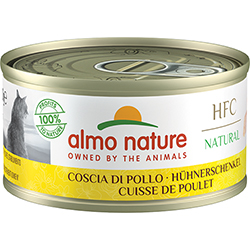 Almo Nature HFC Cat Natural с куриной голенью для кошек