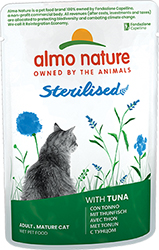 Almo Nature Holistic Functional Cat Sterilised с тунцом для кошек, пауч
