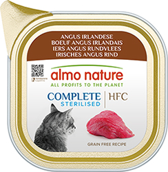 Almo Nature HFC Cat Complete Sterilised с ирландской говядиной для кошек