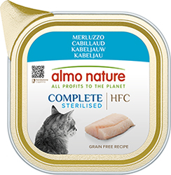 Almo Nature HFC Cat Complete Sterilised з тріскою для котів