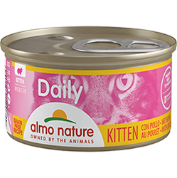 Almo Nature Daily Kitten Мусс с курицей для котят