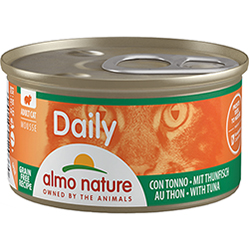 Almo Nature Daily Cat Мусс с тунцом для кошек