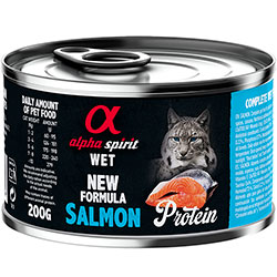 Alpha Spirit Cat Adult Salmon Cans