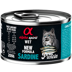 Alpha Spirit Cat Adult Sardine Cans