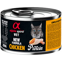 Alpha Spirit Cat Adult Chicken Cans